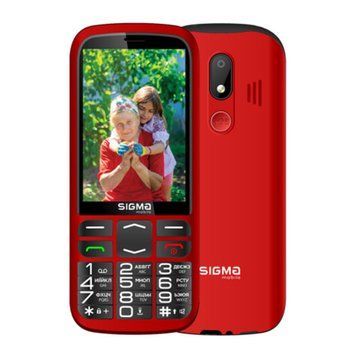 Телефон Sigma Comfort 50 CF211 Optima TYPE-C Red UA 04999 фото