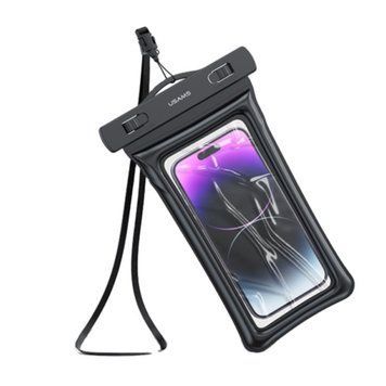 Водонепроникний чохол Usams IP68 black 32853 фото