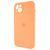 Silicone case Full camera iPhone 14 Pro peach 10827 фото