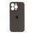 Silicone case Full camera iPhone 17 Pro Max black coffe 45922 фото
