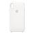 Silicone case iPhone Xs Max white 09954 фото