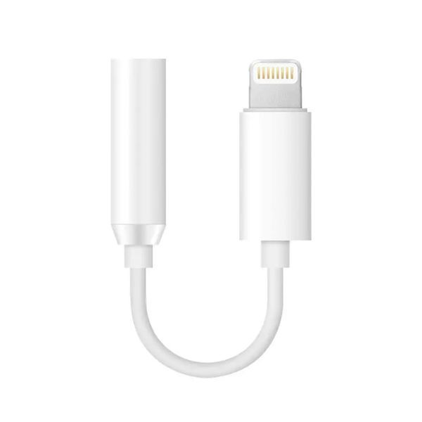 AUX Lightning SX-01 Jack adapter white 34746 фото