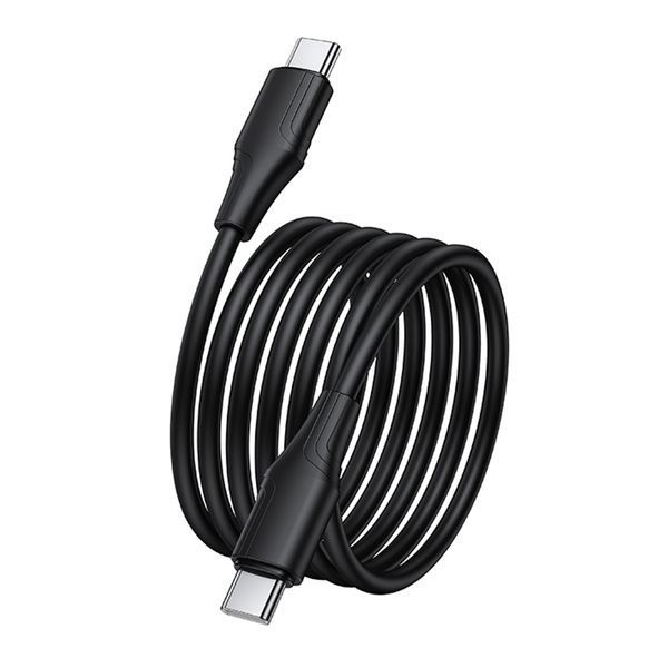 Cable Hoco Type-C to Type-C X124 60W/3A 1m black 44122 фото
