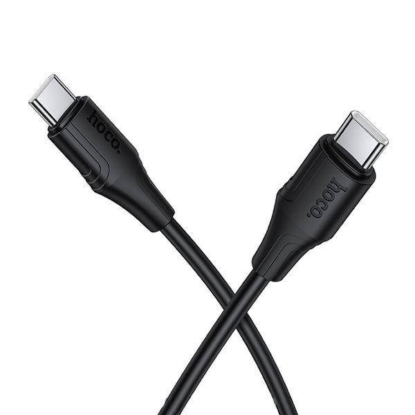 Cable Hoco Type-C to Type-C X124 60W/3A 1m black 44122 фото