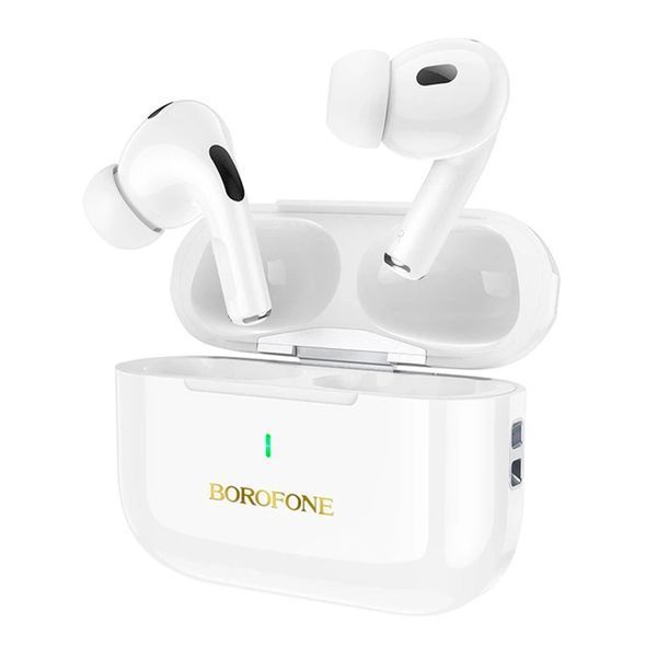 Навушники AirPods Pro 2 Borofone BW59 Plus white 45171 фото