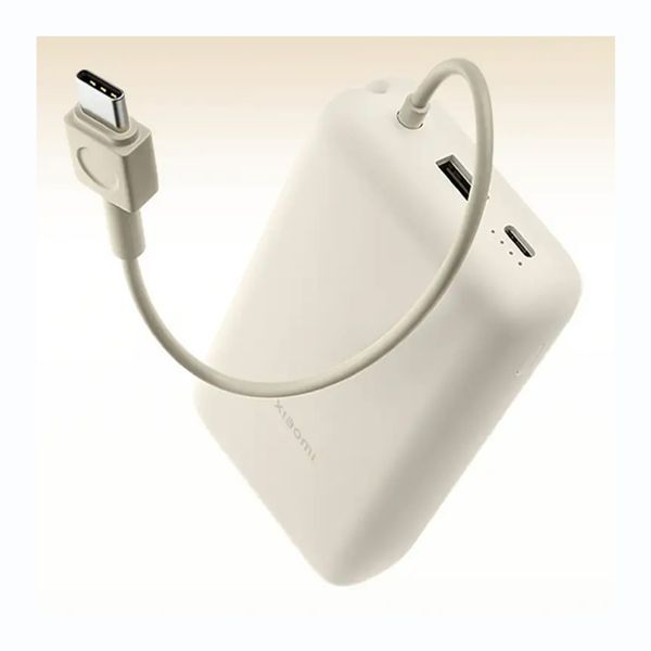 Power bank 20 000 mAh Xiaomi 22.5W 33W(Integrated Cable) (BHR8851GL) beige UA 19085 фото