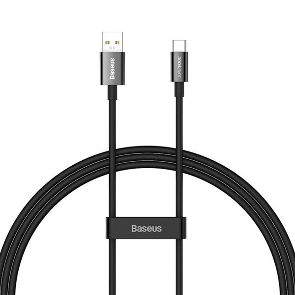 USB Cable Baseus Superior Series Fast Charging Type-C PD 66W (2m) black 18992 фото