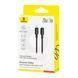 Cable Baseus Silky Series Fast Charging Type-C to Lightning 20W (1m) black 45969 фото 1