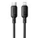 Cable Baseus Silky Series Fast Charging Type-C to Lightning 20W (1m) black 45969 фото 3