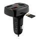 FM трансмістер Bluetooth Hoco DE35 Max black 43053 фото 3