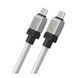 Кабель Baseus CoolPlay Series Type-C 100W (2m) white 07621 фото 2