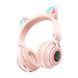 Навушники Big Bluetooth Borofone BO 18 Cat pink 30717 фото 2