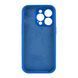 Silicone case Full camera iPhone 15 neon blue 34438 фото 2
