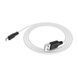 USB Cable Hoco Micro usb X21 2.4A 2m white 21269 фото 3