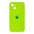 Silicone case Full camera iPhone 15 neon green 34437 фото