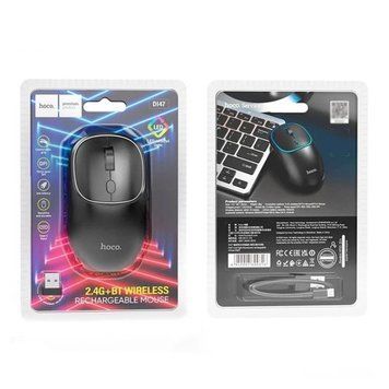 Мишка Bluetooth Hoco DI47 black 44545 фото