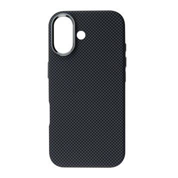Накладка iPhone 16 Pro Max with MagSafe Fibra Carbonite Matrix black 50273 фото