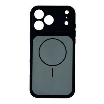 Silicone case iPhone 13 Pro Max with MagSafe Vision black 47943 фото