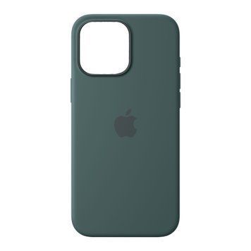 Silicone case iPhone 16 with MagSafe lack green 42107 фото