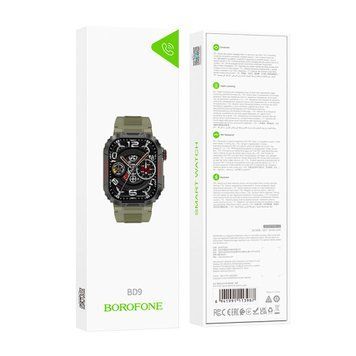Смарт-годинник Borofone BD9 green 39167 фото