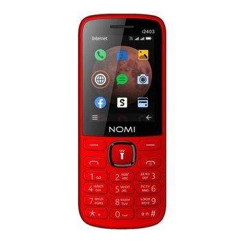 Телефон Nomi i2403 Red UA 06375 фото