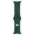 Ремінець Apple watch 38/40/41/SE silicone hunter green 27069 фото