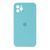 Silicone case Full camera iPhone 13 marine green 32002 фото