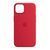 Silicone case Full iPhone 13 Pro Max crimson 28221 фото