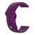 Універсальний ремінець 22mm silicone dark purple 46984 фото