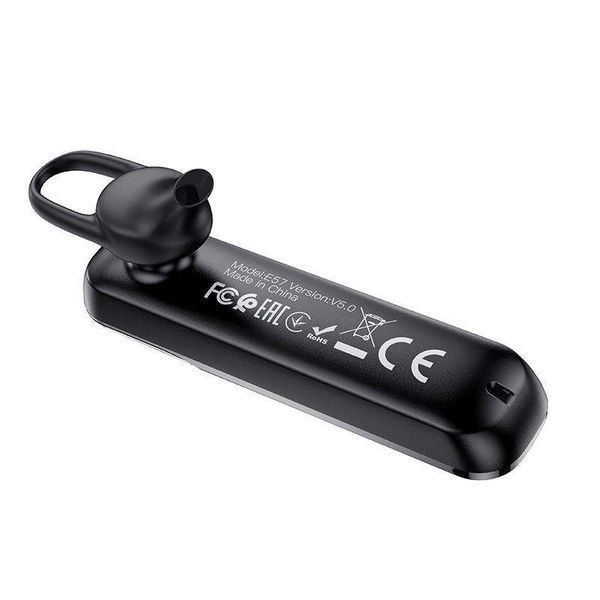 Bluetooth гарнітура Hoco E57 black 25722 фото