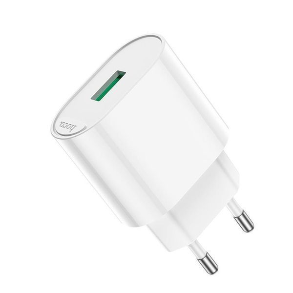 МЗП Hoco C109А 18W/3A (1USB) white 30612 фото