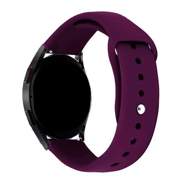Універсальний ремінець 22mm silicone dark purple 46984 фото