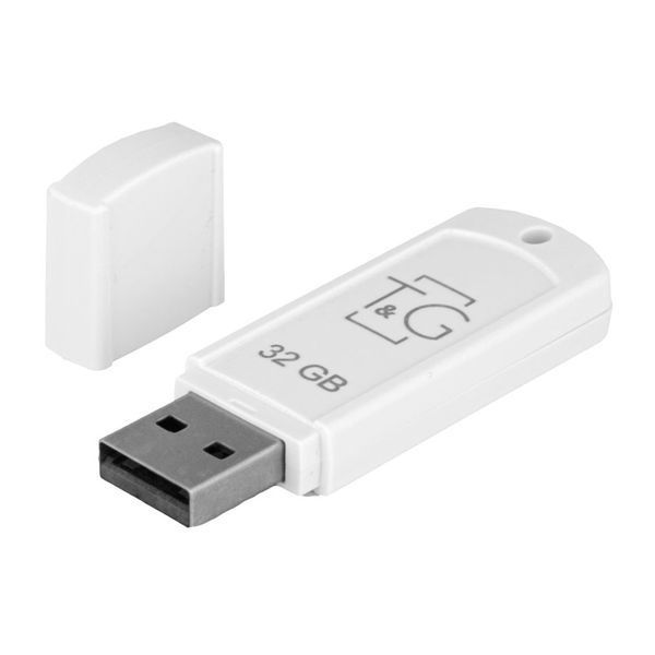 USB Flash 32 GB T&G 011 White UA 26257 фото