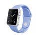 Ремінець Apple watch 42/44/45mm silicone lilac cream 21811 фото 1