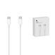 Cable Apple Type-C to Type-C 2m white 39165 фото 2