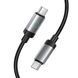 Cable Hoco Type-C to Type-C X117 60w 1m black 30801 фото 2