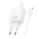 МЗП Hoco N62 PD 30W/3A (1USB-C) + cable Type-C to Type-C white 49005 фото 4