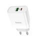 МЗП Hoco C80A PD 20W/3A (1USB-1USB-C) white 31487 фото 2