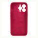 Silicone case Full camera iPhone 13 rose red 37418 фото 2
