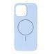 Silicone case iPhone 15 Pro Max with MagSafe Premium lilac 43355 фото 1