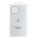 Silicone case iPhone 12 Pro Max with MagSafe white 03822 фото 2