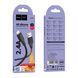 USB Cable Hoco Lightning X124 2.4A 1m black 44123 фото 1