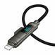 USB Cable Hoco U152 4 in1 240W 3 Type-C + Lightning 1m black 46806 фото 3