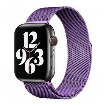Ремінець Apple watch 38/40mm Milanese Loop purple 35585 фото