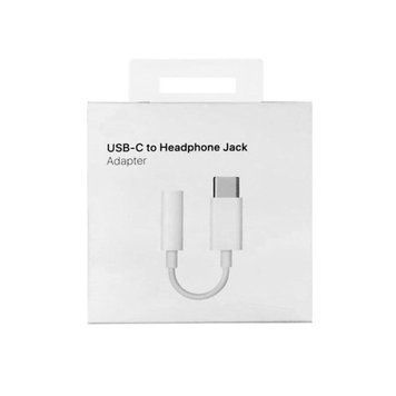 AUX Apple Type-C to 3.5 mm Headphone Jack Adapter (MU7E2) 39068 фото
