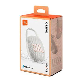 Колонка Bluetooth JBL Clip 5 white UA 46545 фото