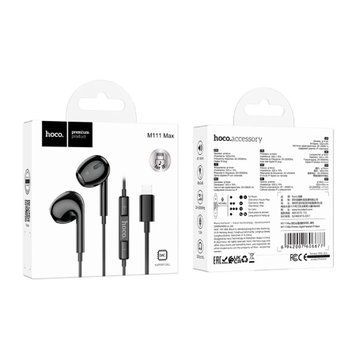 Навушники Bluetooth Hoco M111 Max Lightning black 40062 фото