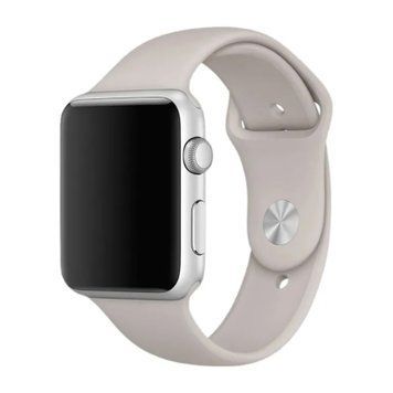 Ремінець Apple watch 38/40/41/SE silicone stone 25543 фото
