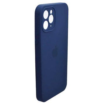 Silicone case Full camera iPhone 15 Pro midnight blue 32285 фото