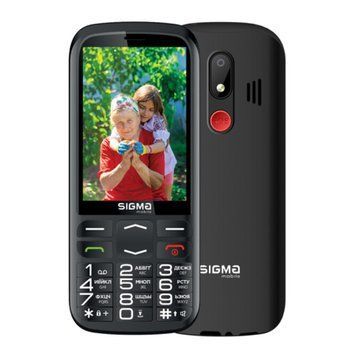 Телефон Sigma Comfort 50 CF211 Optima TYPE-C Black UA 04734 фото